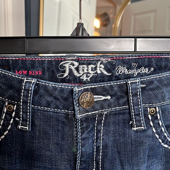 Rock 47 Wrangler Low Rise Boot-cut Jeans - 28x32 - Picture 4 of 7